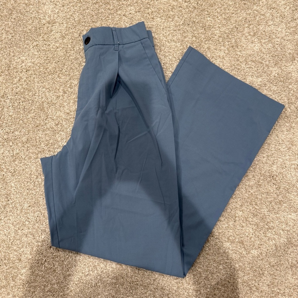 Zara Blue Trouser Dress Pants